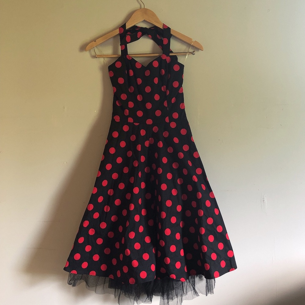 Vintage style halter dress